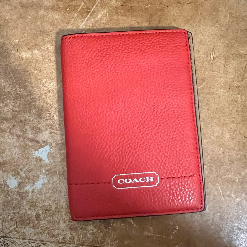 Coach Passport Case